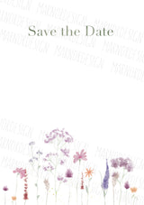 Wedding Concept - Gardenflower Gold / Silver / Green (Print@Home)