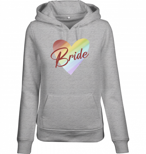 Bride - Rainbow Hoodie Ladies