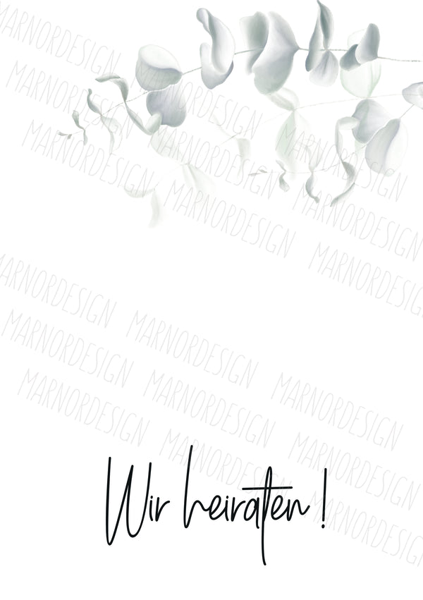 Wedding Concept - Eukalyptus (Print@Home)