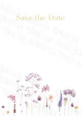 Wedding Concept - Gardenflower Gold / Silver / Green (Print@Home)