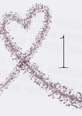 Wedding Concept - HeartLeaves White (Print@Home)