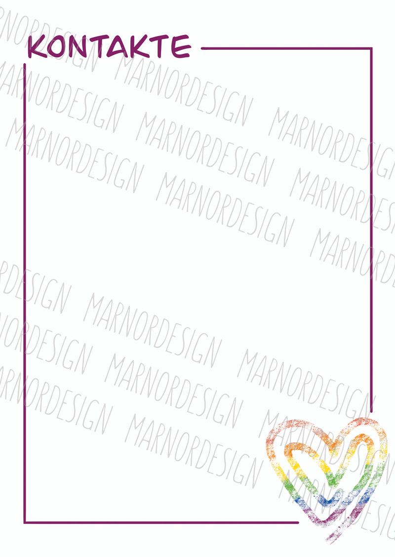 Wedding Concept - Everything Rainbow (Print@Home) - Personalisierbar