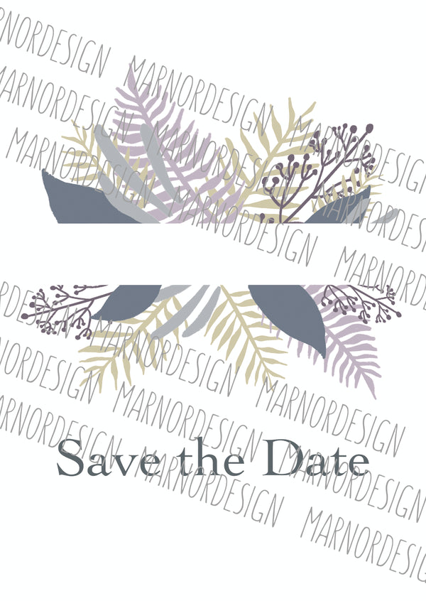 Wedding Concept - Lilac Greens (Print@Home) - Personalisierbar