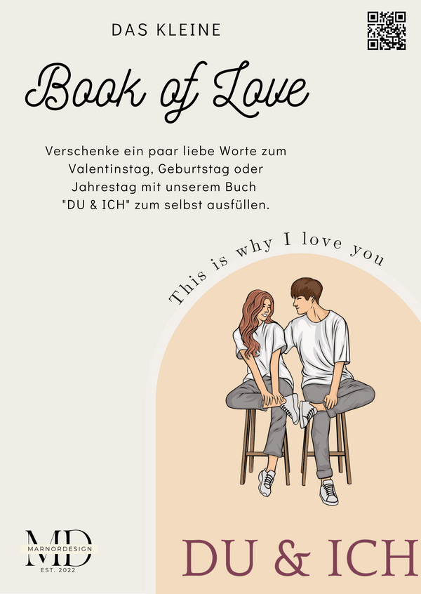 EBook of Love - Geschenk der Liebe zum Jahrestag, Geburtstag oder als Valentinstagsgeschenk (Print@Home)