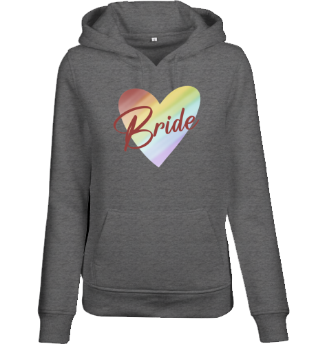 Bride - Rainbow Hoodie Ladies