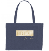 Oversized Jute - BRIDE to be Gold