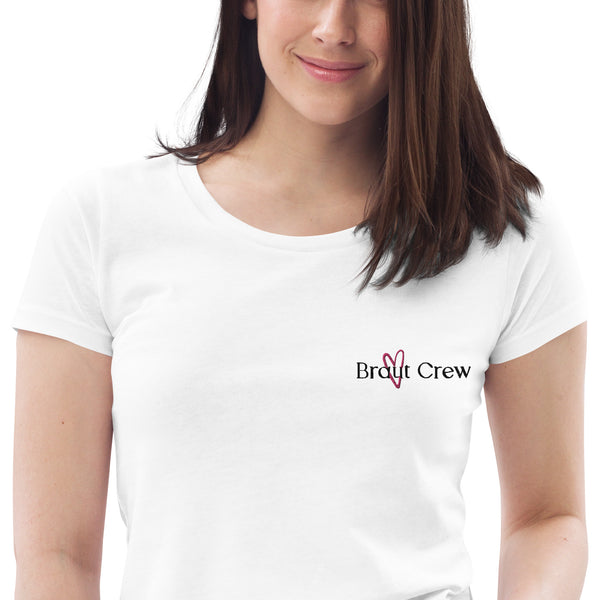 Tailliertes T-Shirt - Braut Crew